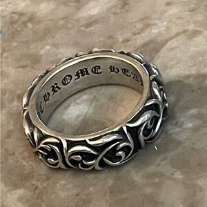 Chrome Hearts Eternity Vine 925 Sterling silver size 8 beautiful!